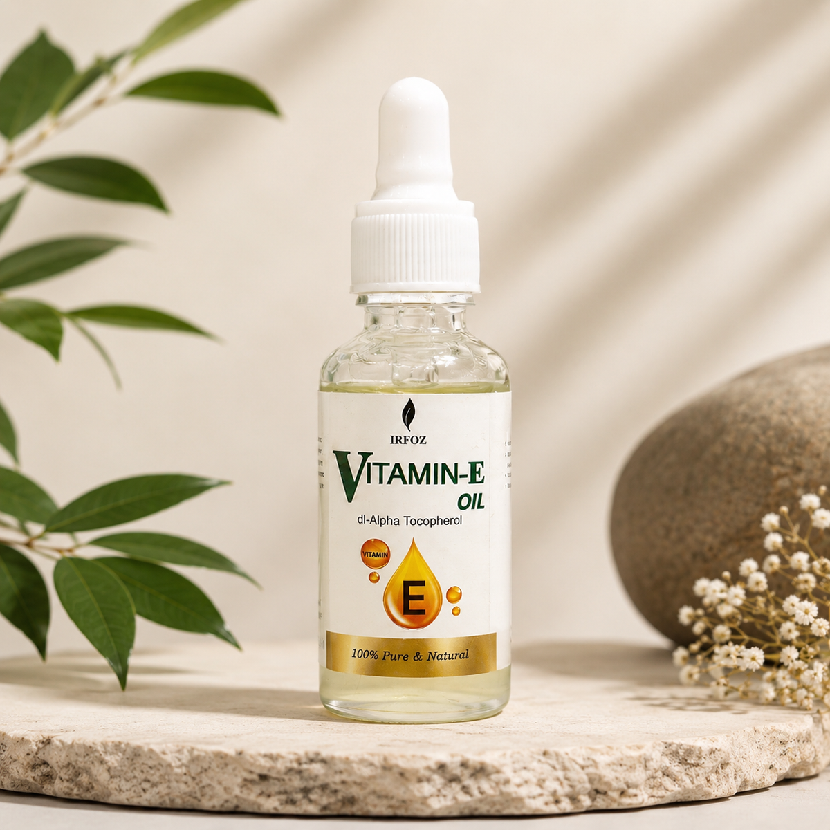 Vitamin E Oil — Repairs Dry Skin