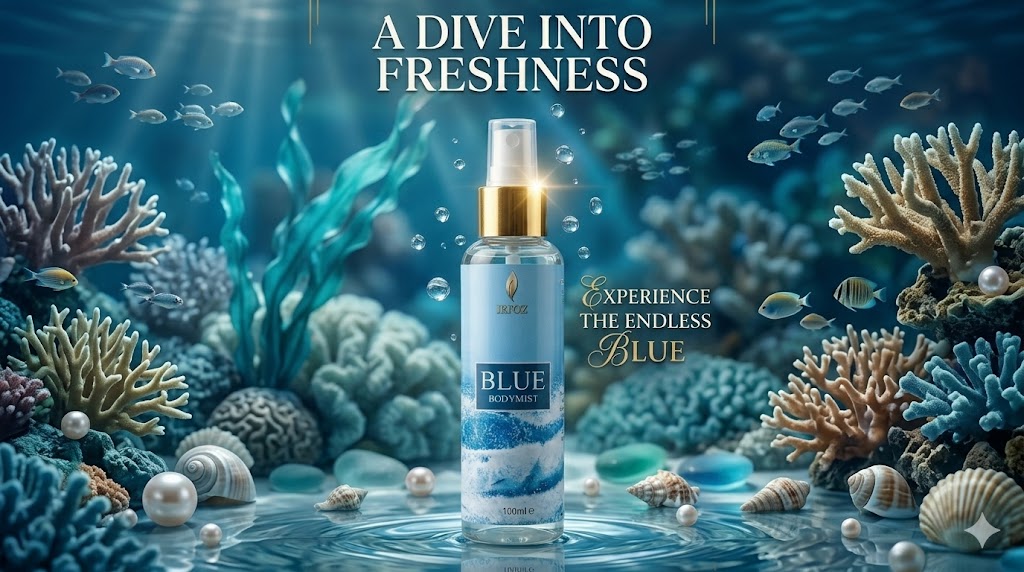 Blue Body Mist - Him - Image 4