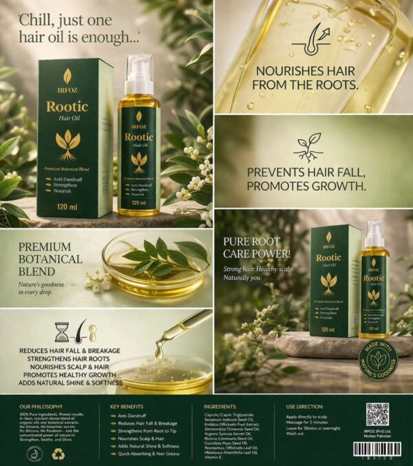 Rootic Hair Oil