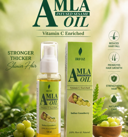 IRFOZ Amla oil for beautiful hair